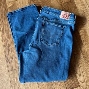 Levi's 414 Classic Straight Denim Jeans - Women's Size 20W